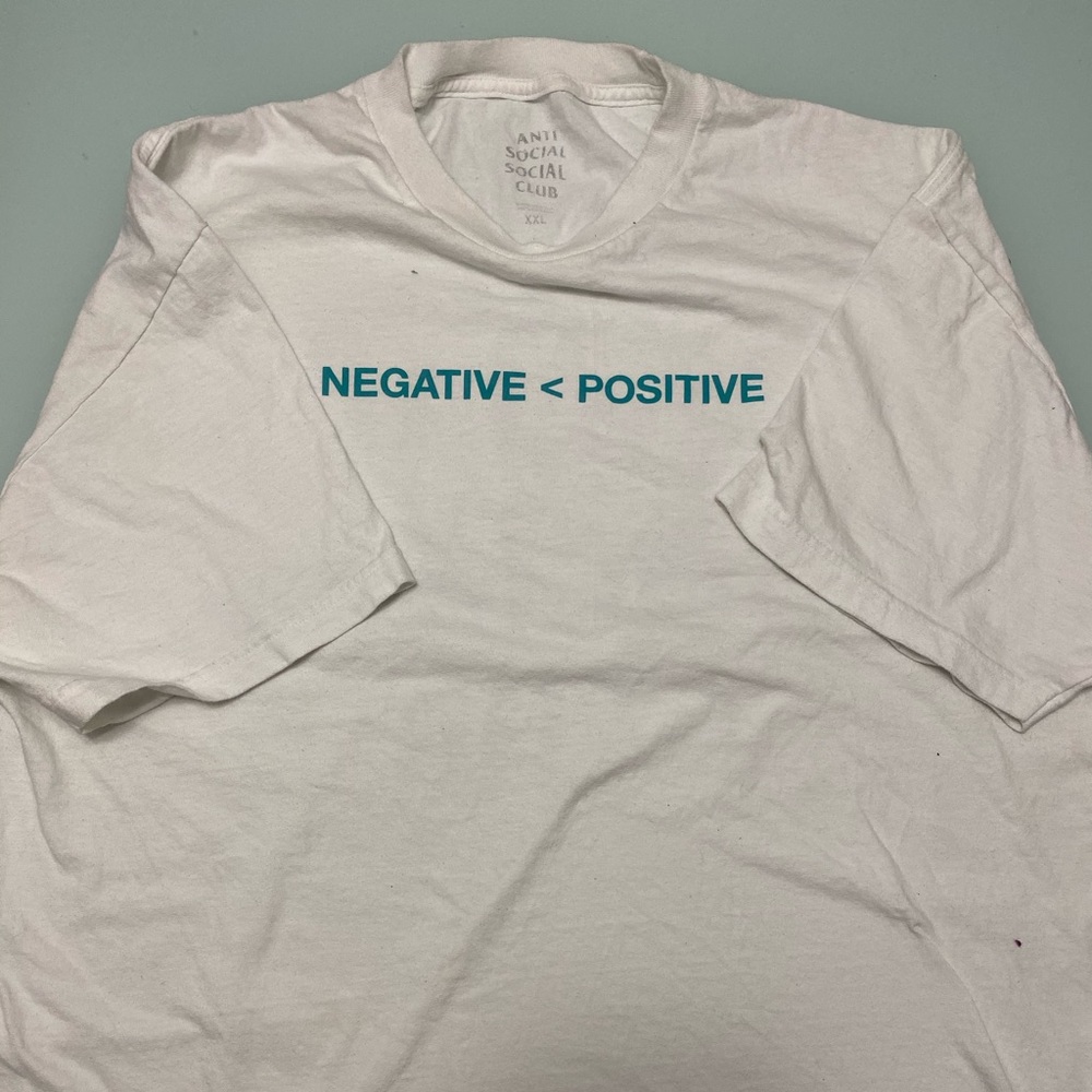 Anti social club t - shirt xxl